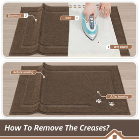Versatile mat suits entryways, kitchens, and busy hallways.