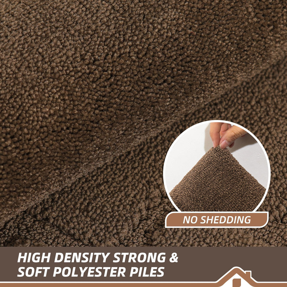 BEQHAUSE door mat low-profile edge prevents door snag