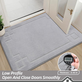 BEQHAUSE door mat low-profile edge prevents door snagging