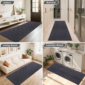 BEQHAUSE indoor rug handles daily wear while keeping floors cleaner.