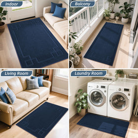 BEQHAUSE indoor-outdoor use mat suited for versatile entrances.
