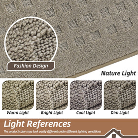 BEQHAUSE machine-washable label highlights easy cleaning.