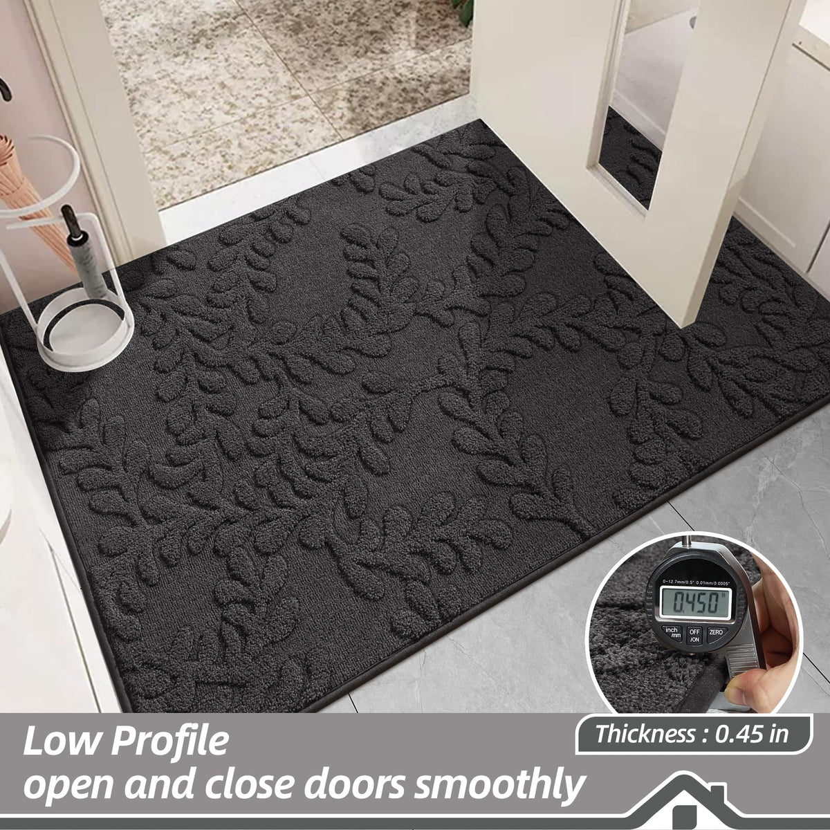 BEQHAUSE machine-washable polyester surface cleans easily