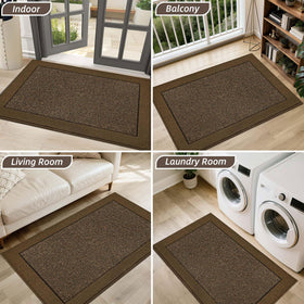 BEQHAUSE durable overlock edges prevent curling and fraying