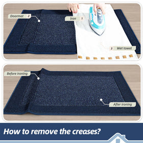 BEQHAUSE reinforced edges prevent curling for long-lasting use.
