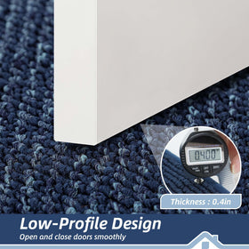 BEQHAUSE stain-resistant polypropylene surface blocks dirt and moisture.