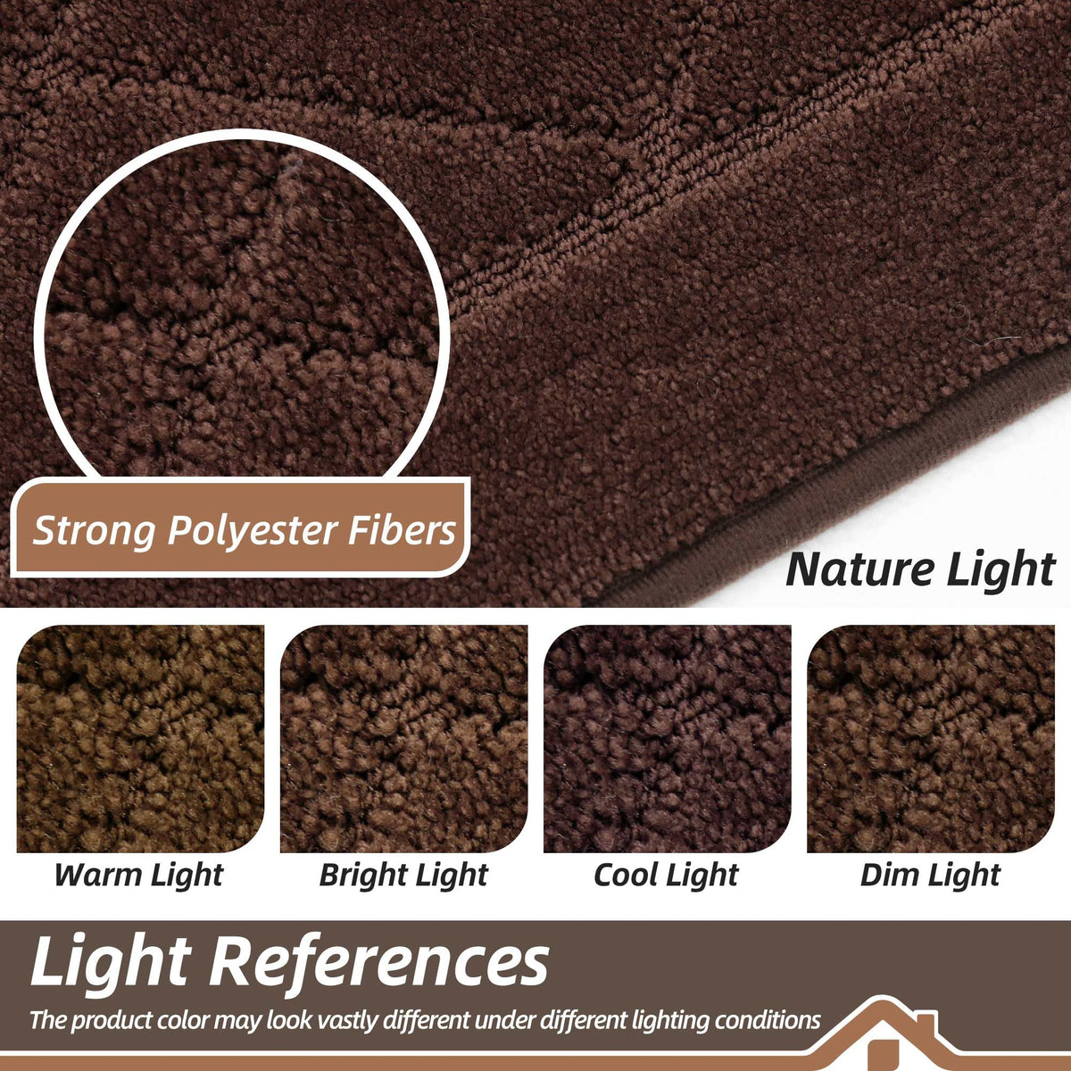 BEQHAUSE Weather-ready mat handles rain, snow, and mud.