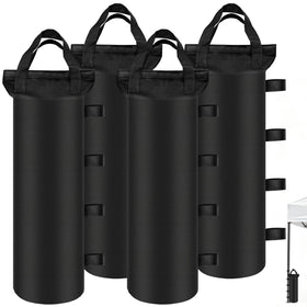 Bequemhaus canopy weight bag with durable base for stable tent support.