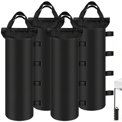 Bequemhaus canopy weight bag with durable base for stable tent support.