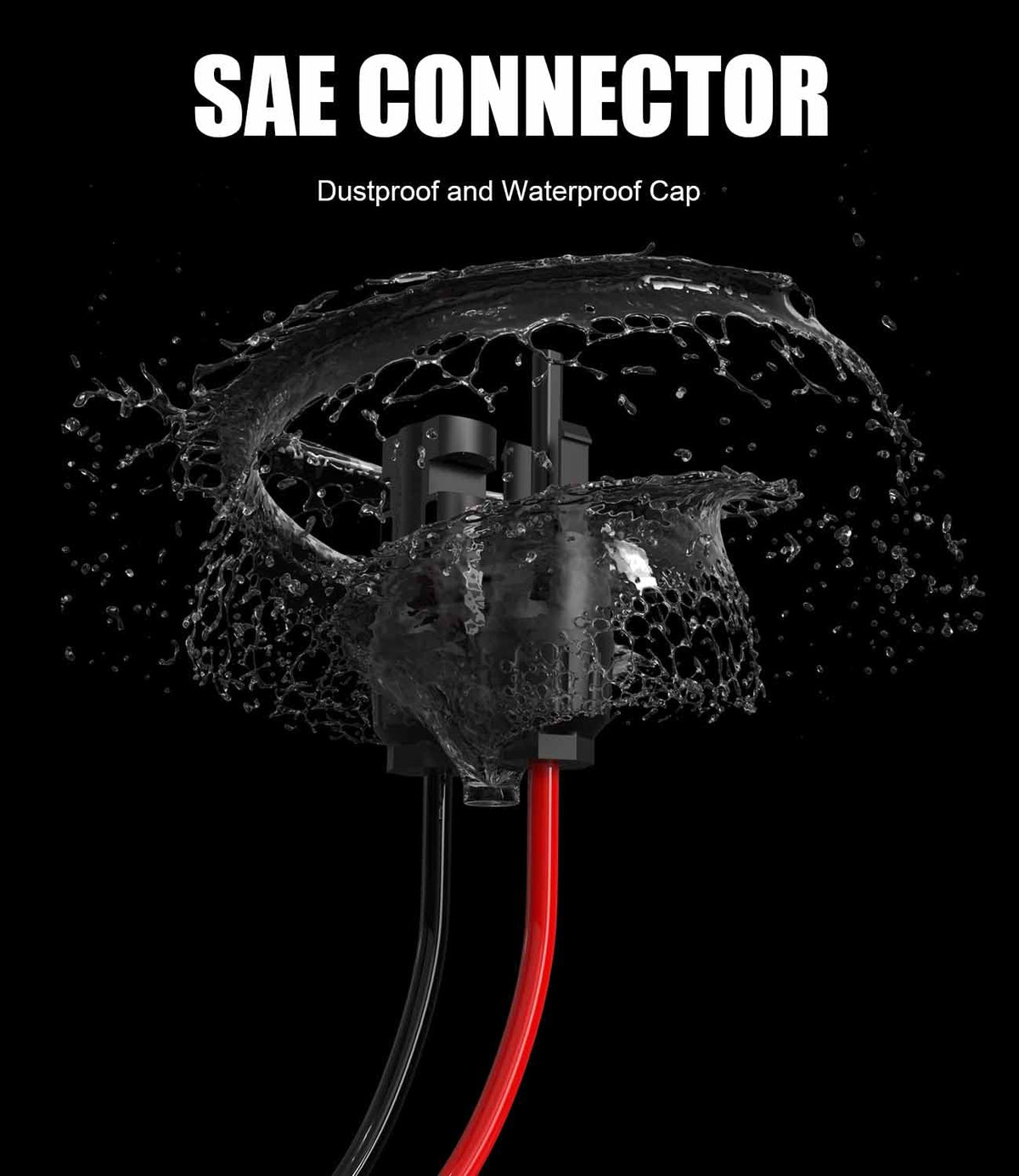 BERLAT solar panel to SAE connector enables plug-and-play installation