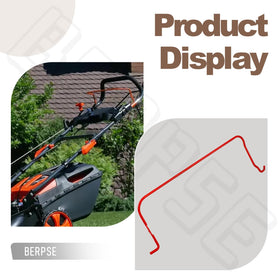 BERPSE bail-assembly parts laid out for clear installation reference.
