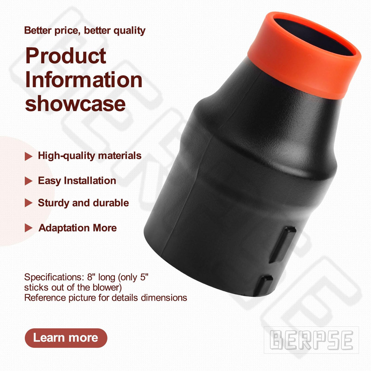 Compatible with BERPSE models 2724-20 and 2728-20.