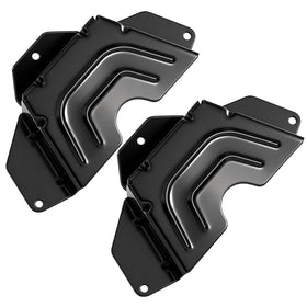 BERPSE 46in deck belt cover for XT1 LT46 front view showing durable black shell