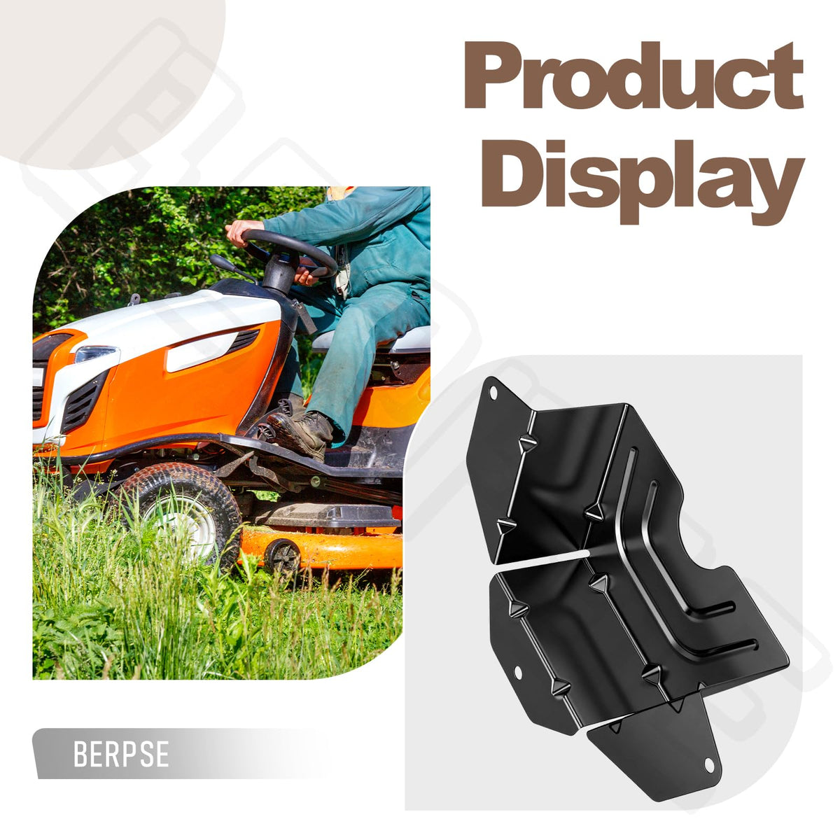 BERPSE belt cover close up stitching reveals durable construction and fit