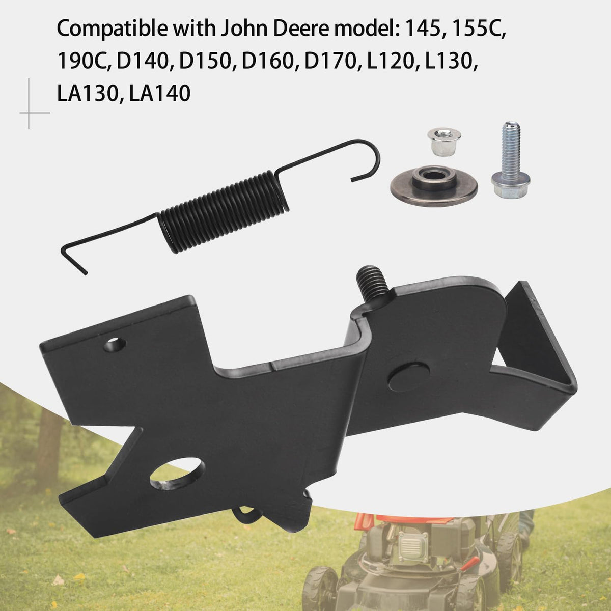 Kit includes all parts for an easy installation of the deck idler upgrade.