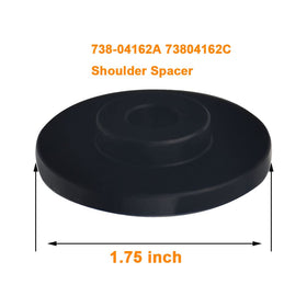 BERPSE shoulder spacer dimensions: center diameter 0.374in, outer diameter 1.736in