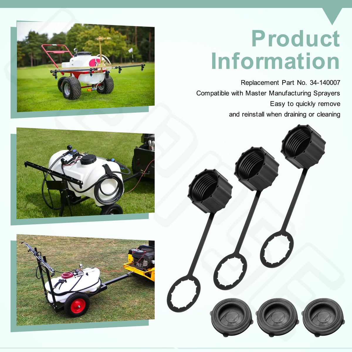 BERPSE 34-140007 cap built from durable material.
