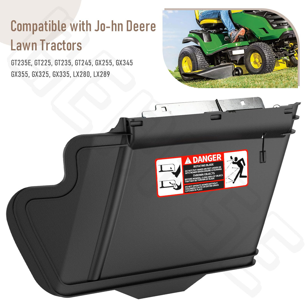 BERPSE TCA16388 compatible with GT235E LX-series lawn tractors