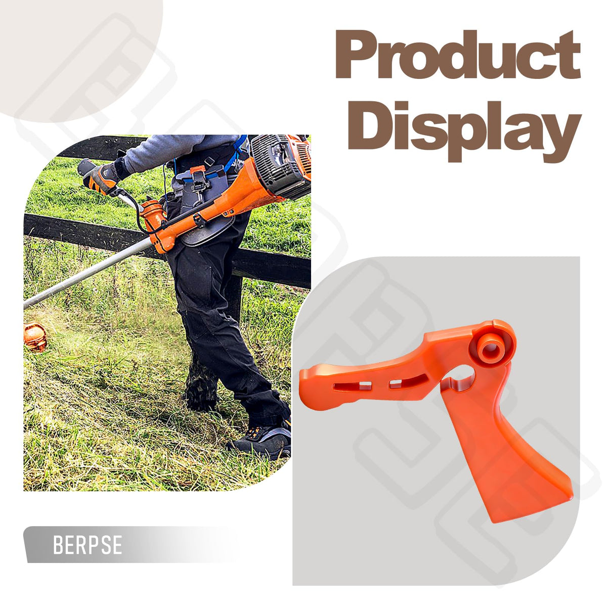 BERPSE throttle triggers compatible with PAS-280 for quick tool swaps