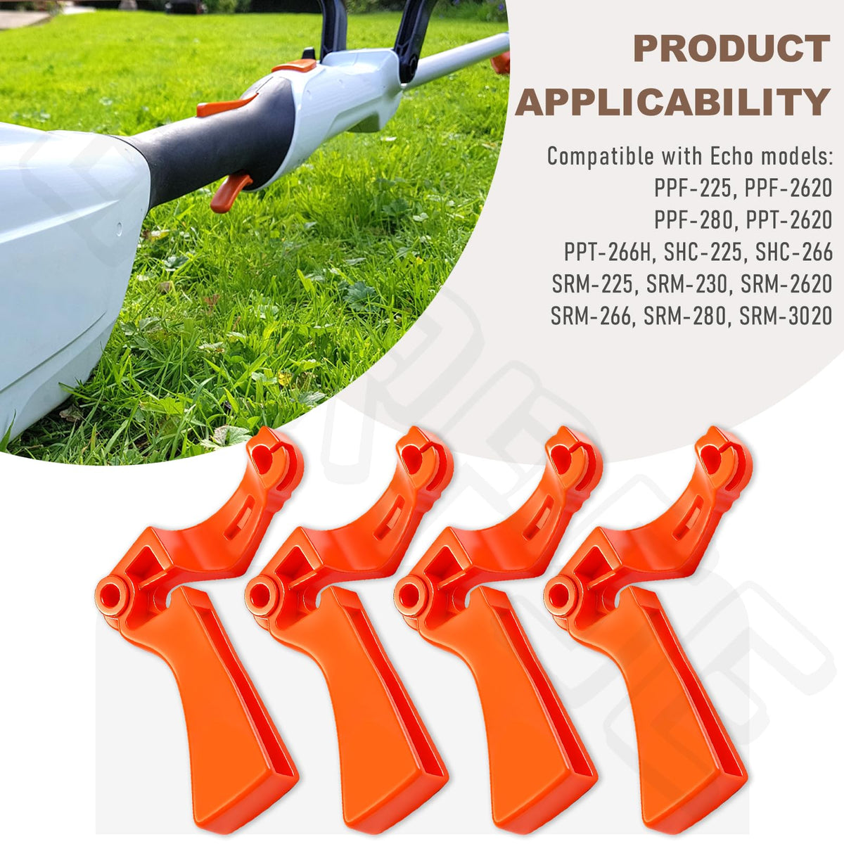 BERPSE C453000482 throttle triggers label on package for easy identification