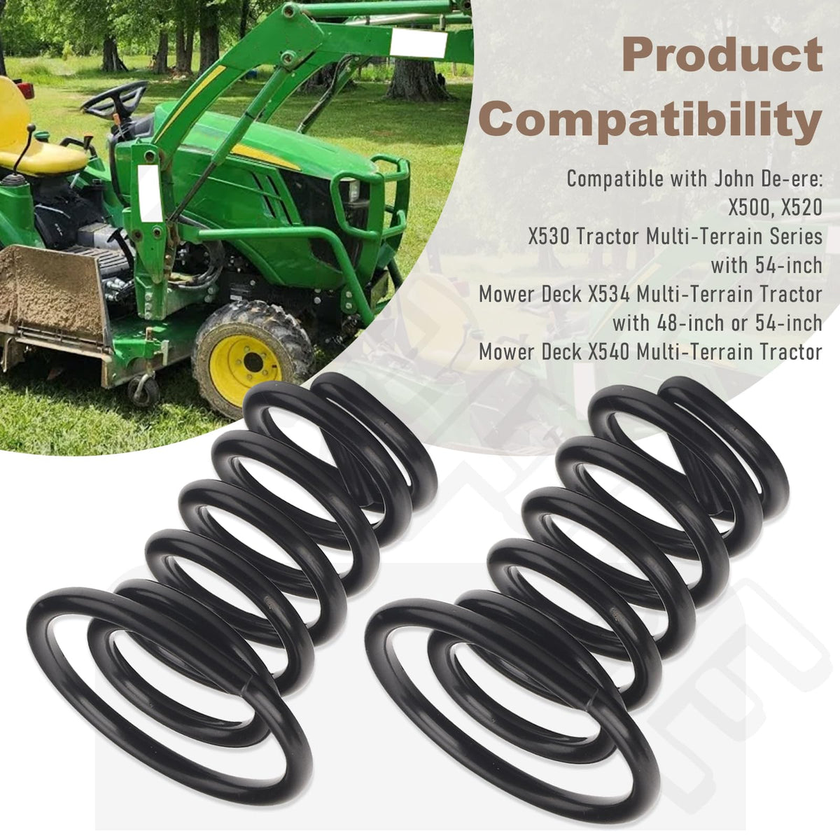 BERPSE application on tractor seat illustrates improved operator comfort during mowing.