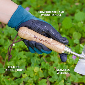 Berry&Bird trowel with depth marks in inches and centimeters