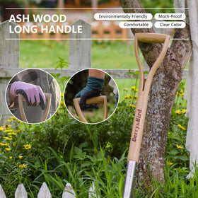 Berry&Bird ergonomic ash handle promotes steady control during use.