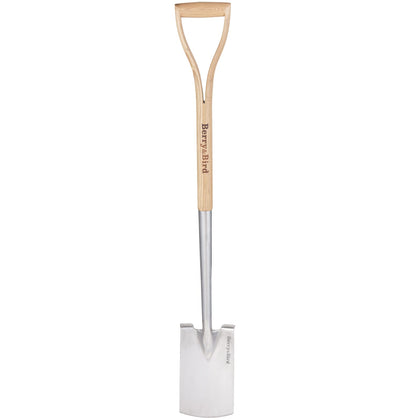 Berry&Bird 41-inch stainless digging spade for sturdy garden work