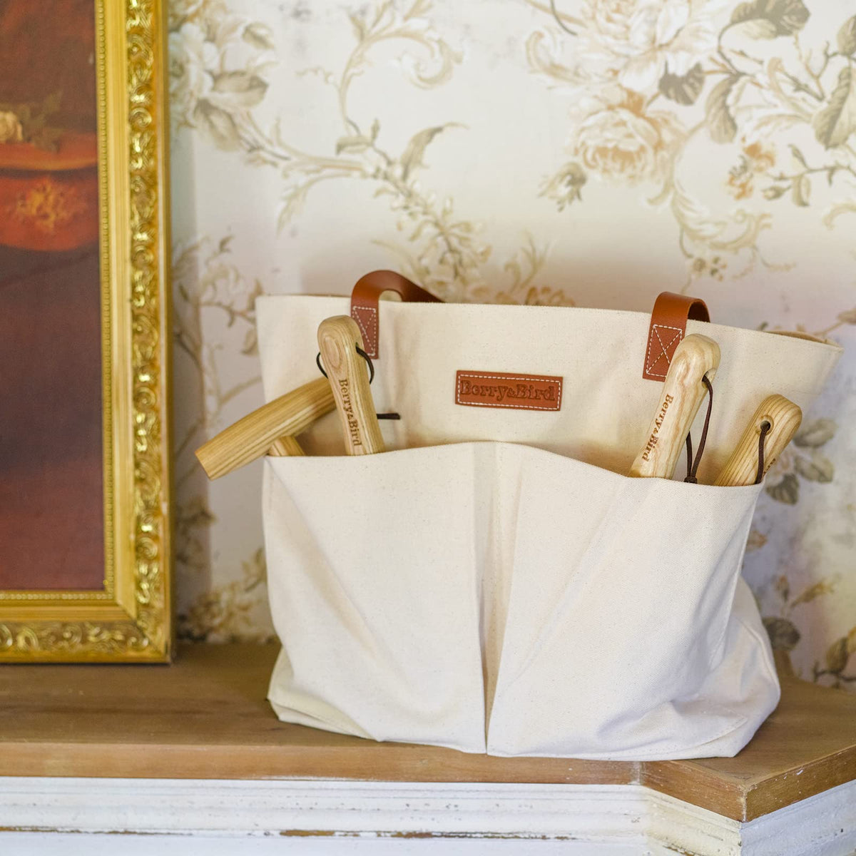 Berry&Bird canvas is dirt-resistant and easy to wipe clean after projects.