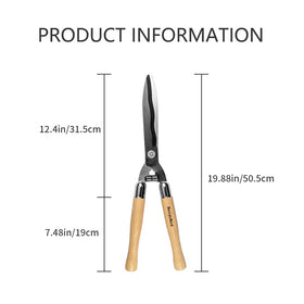 Berry&Bird hedge shears highlight use around hedge borders for neat edges