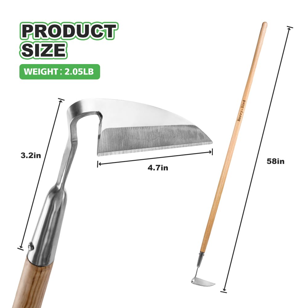 Berry&Bird lightweight ergonomic garden tool designed for longer use without fatigue.