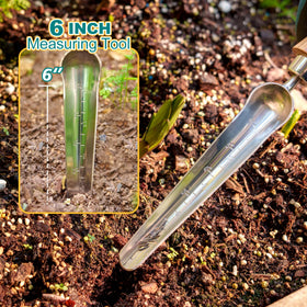 Berry&Bird Seeding Widger wooden handle delivers comfortable grip.