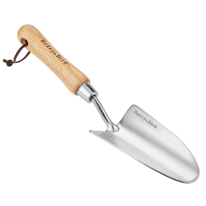 Berry&Bird stainless-steel trowel head for precise digging and easy cleaning