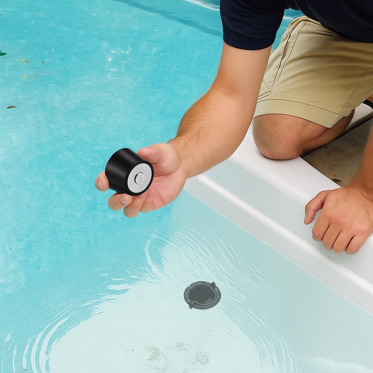 BESARME pool plug package showing 1.7-2 inch plugs for maintenance