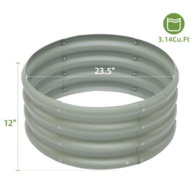 Besebay 2-pack galvanized metal construction designed for outdoor durability