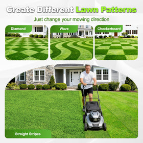 Universal bracket fits 21-inch mowers for secure, adaptable mounting.