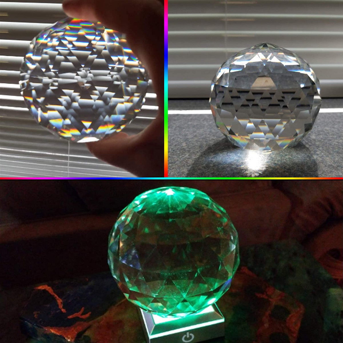 Besimple crystal ball prism chandelier part for elegant lighting