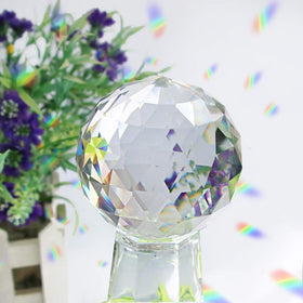 Besimple crystal ball window decor prism brightens indoor spaces