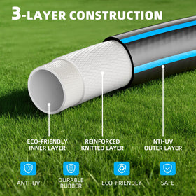 Besiter 10-pattern spray nozzle for versatile watering and rinsing tasks