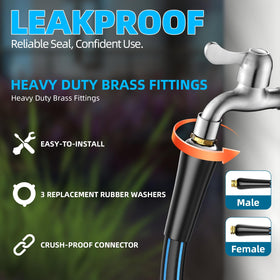 Besiter brass connect fittings reduce leaks and rust during use