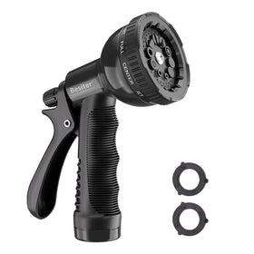 Besiter garden hose nozzle 2-pack for flexible watering tasks.