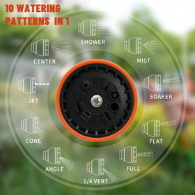 Besiter garden nozzle ideal for car wash and patio cleaning