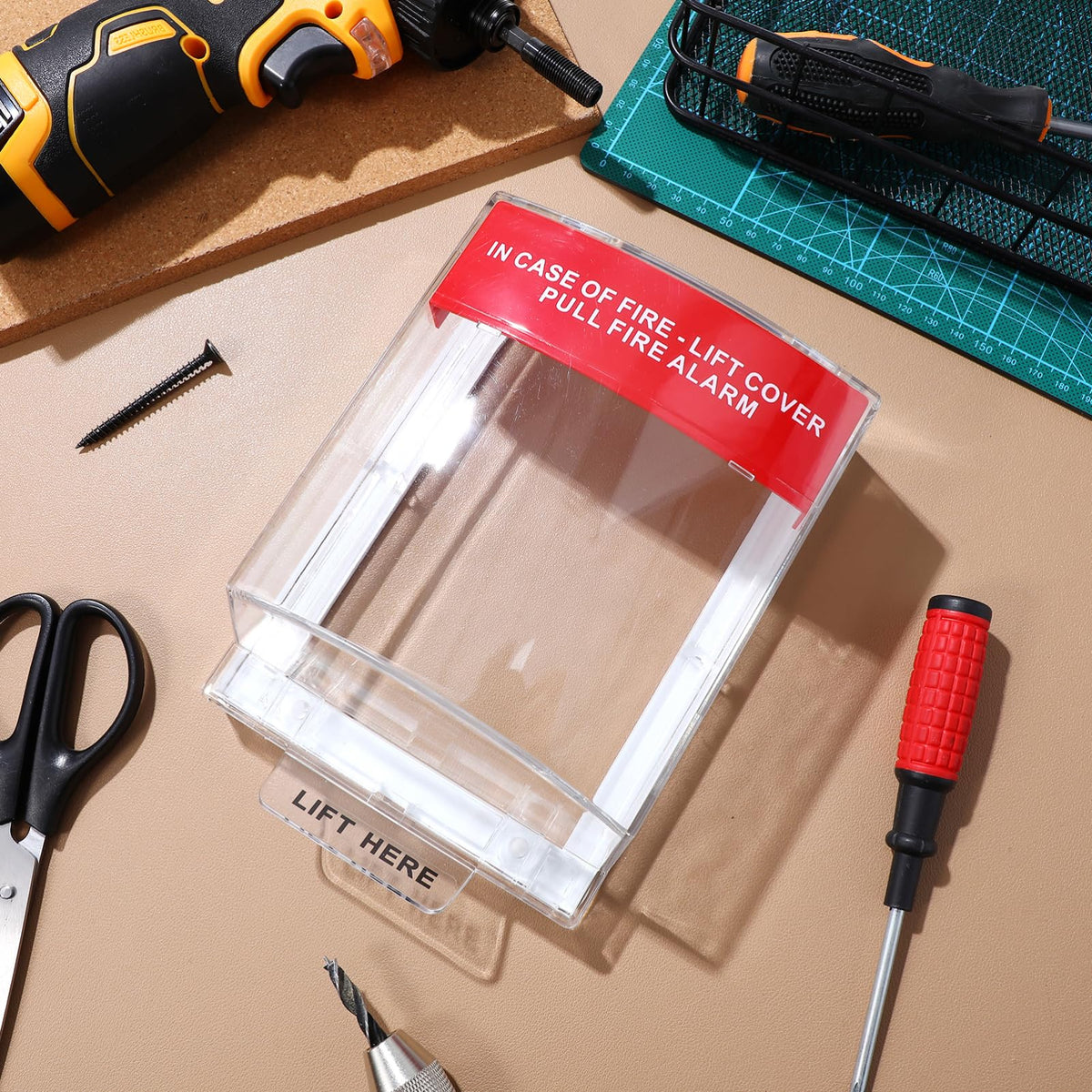 BESPORTBLE pull station cover fits most standard pull stations for versatile use.