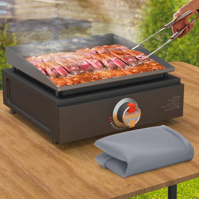 BESSIO 17-inch fit griddle mat for Blackstone ensures no trimming required