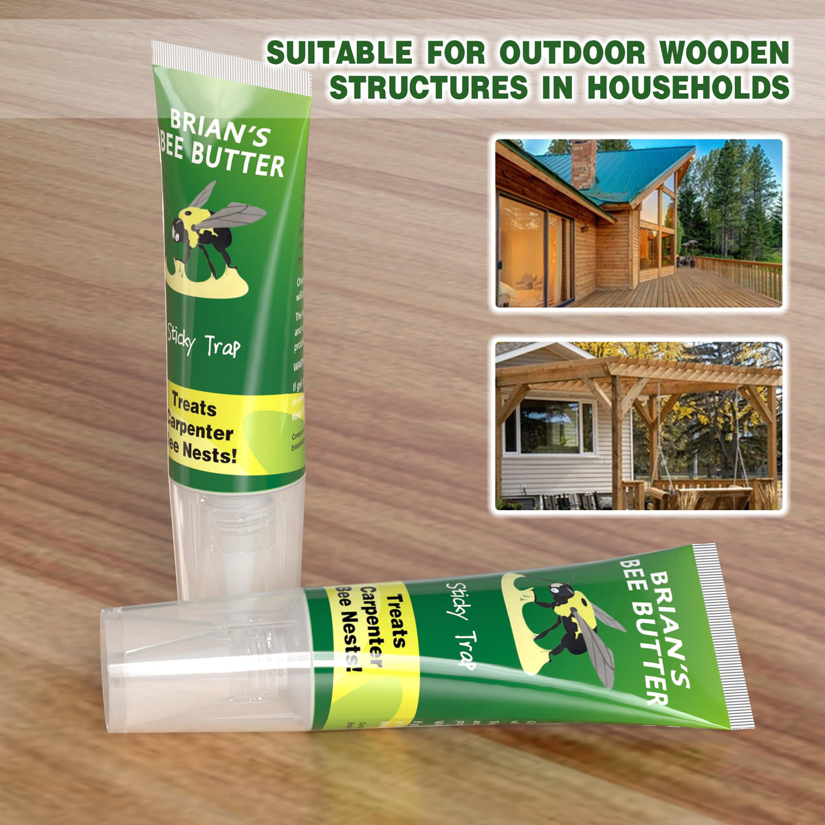 Best Bee Trap all-in-one solution for carpenter bees and wood pests