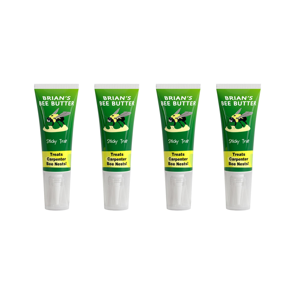Best Bee Trap carpenter bee traps outside four-pack ready for outdoor installation