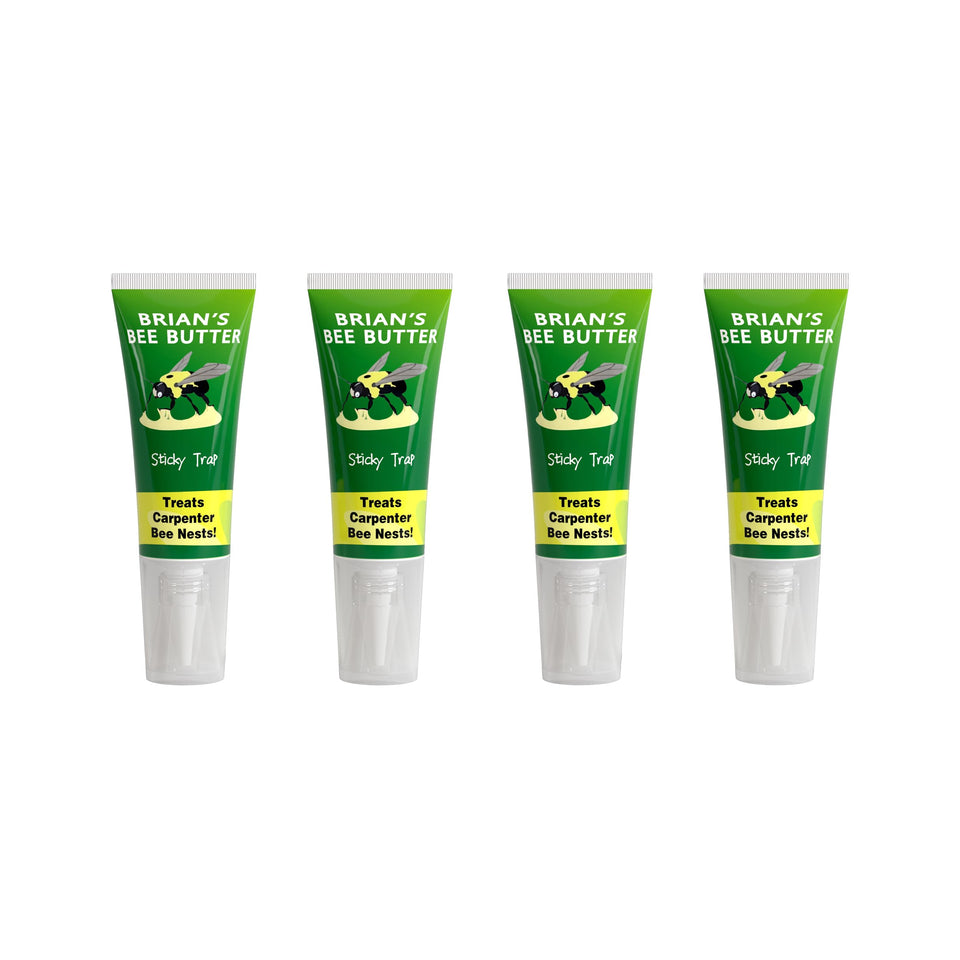 Best Bee Trap carpenter bee traps outside four-pack ready for outdoor installation