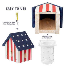 Best Bee Trap faces south or southwest for optimal exposure.