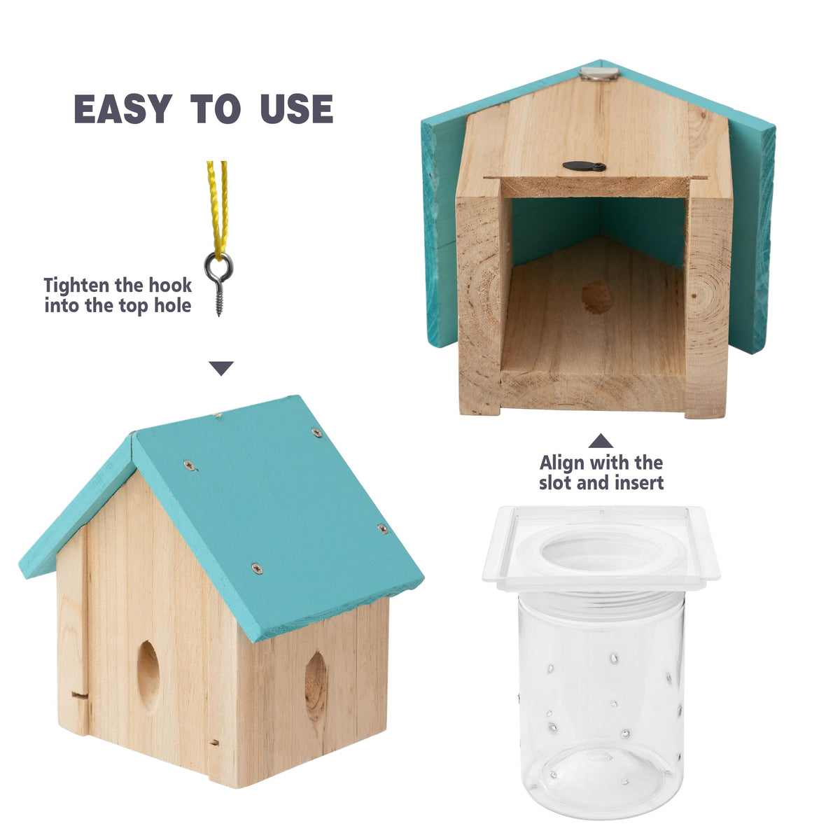2-pack lets you position traps on multiple structures like eaves and decks