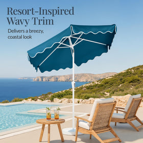 Best Choice Products wind vent design reduces wind stress on breezy days